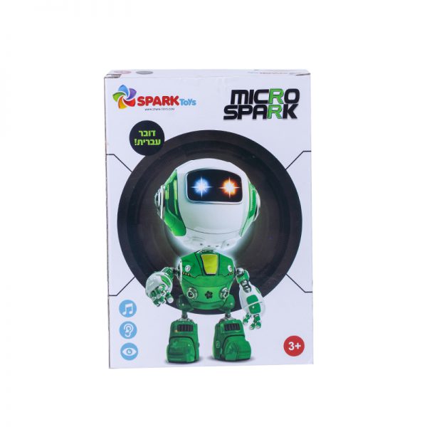 רובוט Micro Spark דובר עברית 4