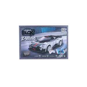 בלוקס טכניקס רכב ספורט Z שחור לבן + שלט